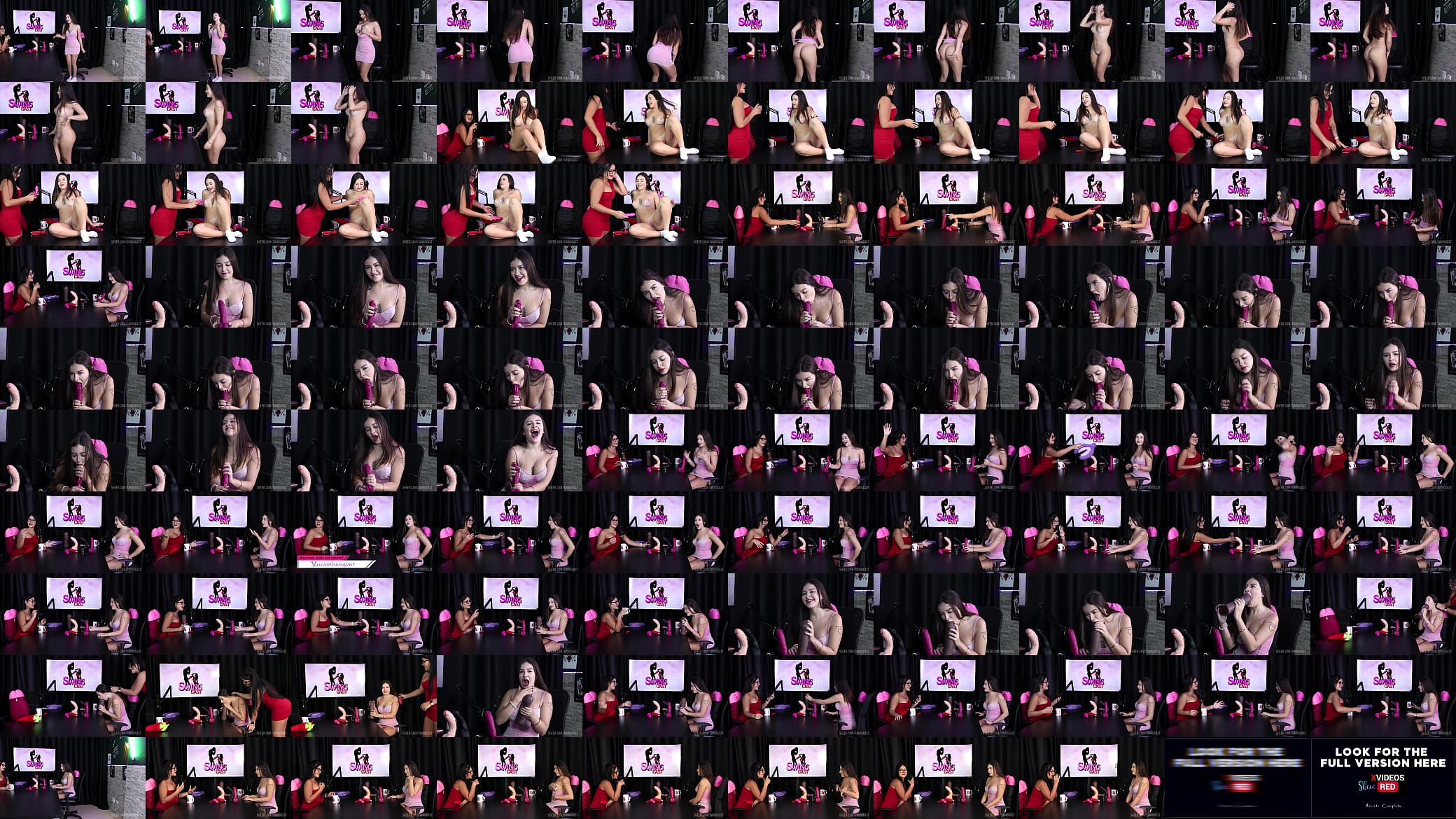 VEJA O QUE ACONTECEU COM ANDRIZA HAACK NO PAPO COM TIFANY (SWING CAST) - PARTE 1 (WATCH ON: SHEER/RED) 预览图