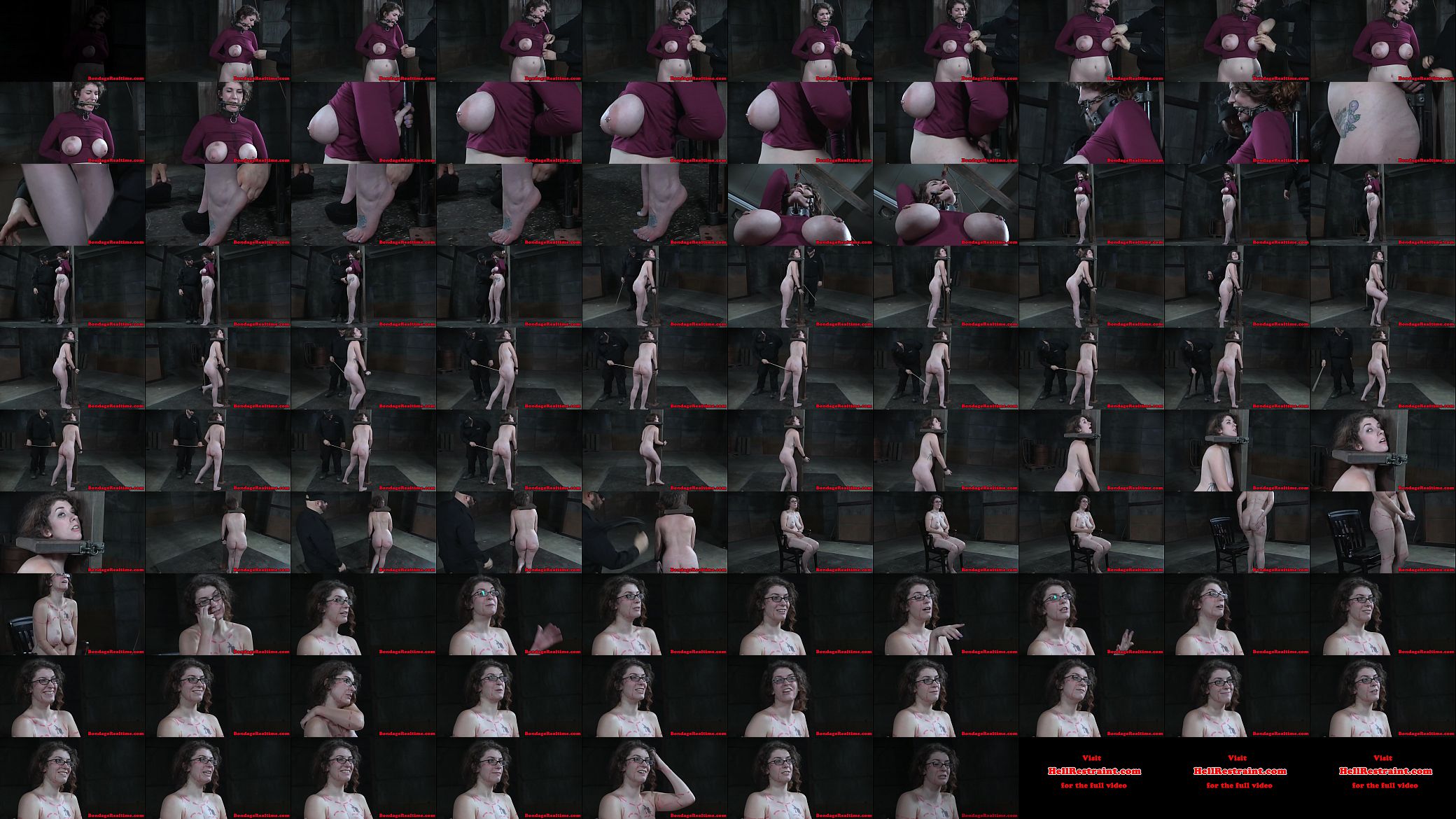 Hugetits beauty canned during BDSM fetish 预览图