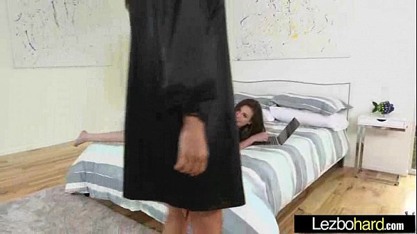 Lesbians (Casey Calvert & Vanessa Veracruz) Play On Cam With Their Hot Bodies clip-10