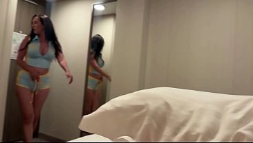 Stepmom Sneaks Into My Cruise Cabin At Night & Swallows My Load