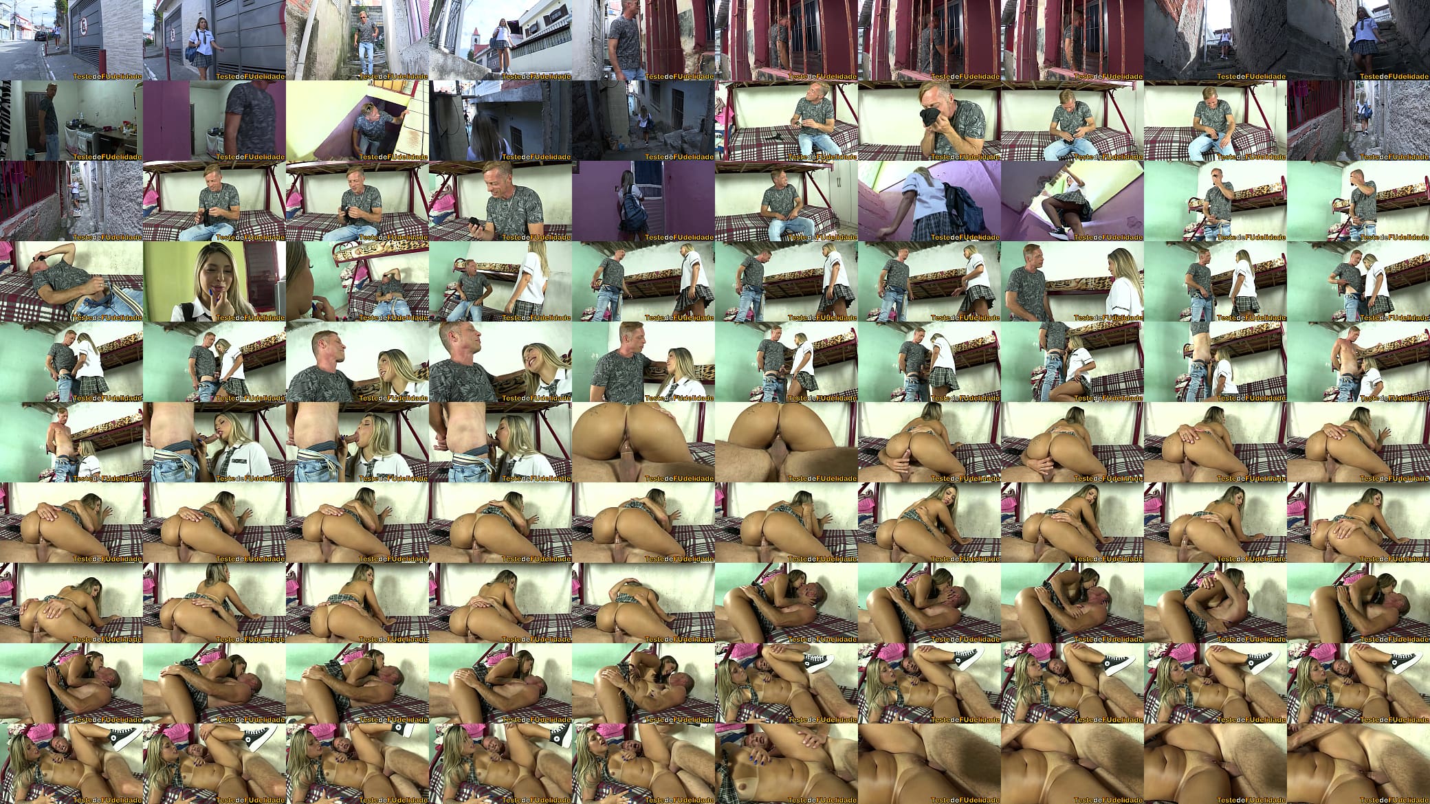 A loira gostosa viu a punheta e sentou sem pensar duas vezes 预览图