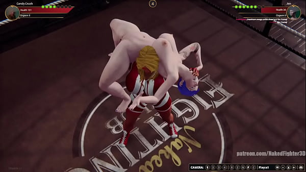 Candy Crush VS Jen (Naked Fighter 3D)
