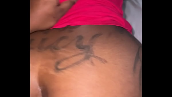 BBC penetrating a thick black big booty milf