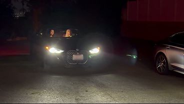 Alex fucks my ass hard in his garage