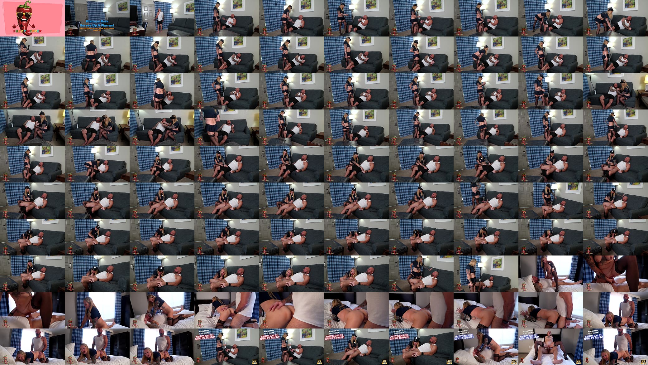 Female Cop Kora Bell: Do Your Job And Slide That Big Cock In My Wet Pussy - Scene 2/3 预览图