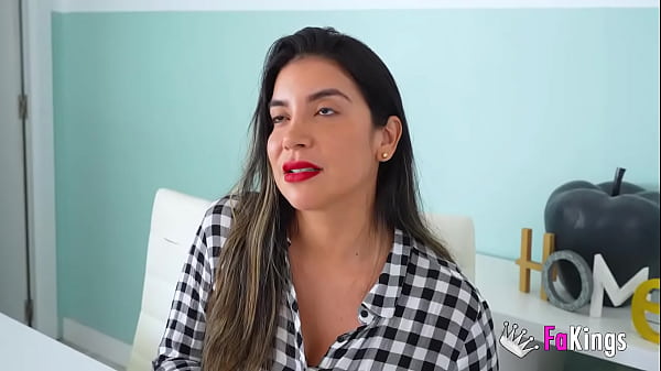 First time in porn for Daniela Melo: She's our sexy Latin Red Riding Hood!