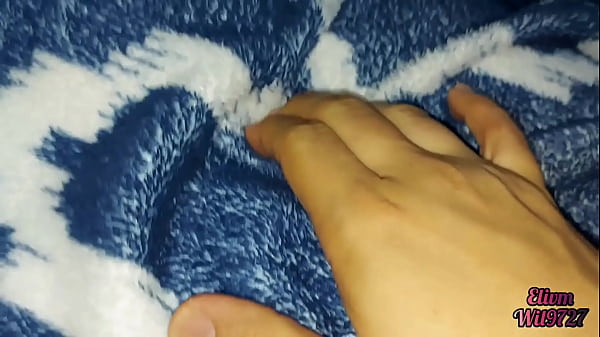 Cute stepsister mischief under the covers pink pussy