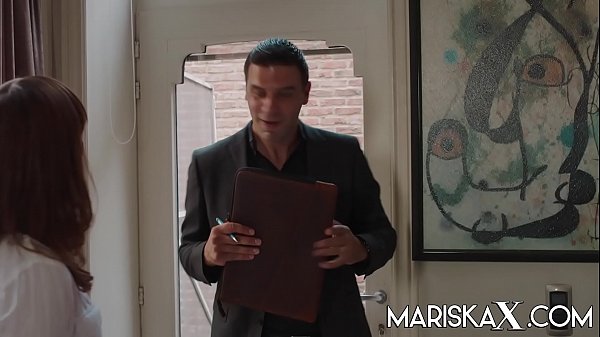 MARISKAX Angelique Luka pays her bills to the bailiff