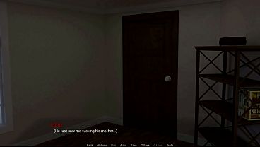 Away From Home 17 Cody Discovers Liam and Eva Secret Encounter Visual Novel Gameplay