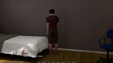 Away From Home 17 Cody Discovers Liam and Eva Secret Encounter Visual Novel Gameplay