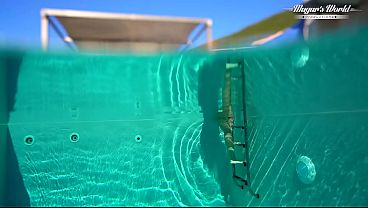 All Natural MILF Julia North Underwater Anal in the pool (1080)