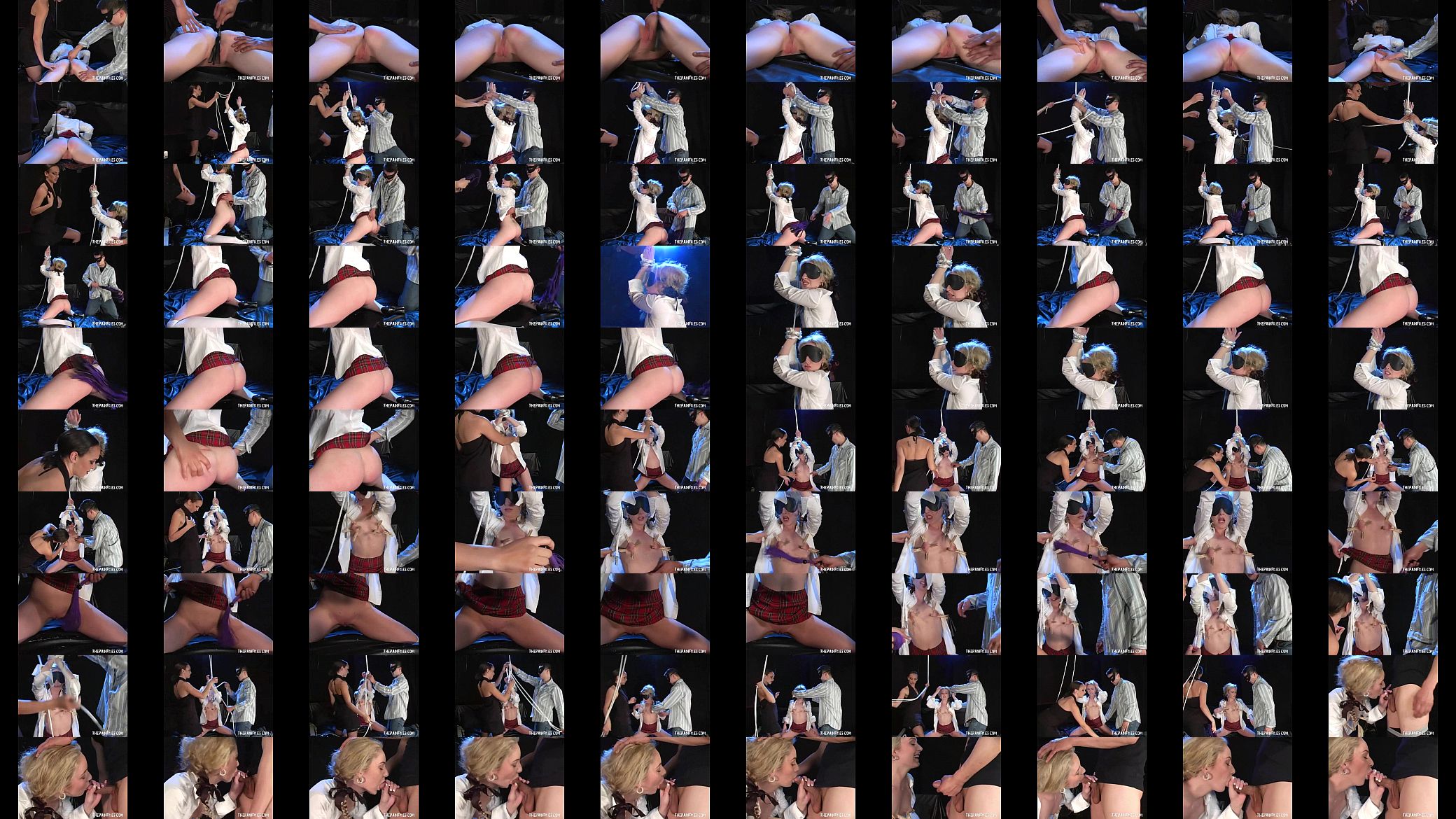 Slavesex of blonde Maja in bondage blowjobs 预览图