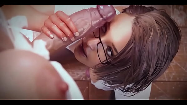 Feminine futanari have fun with handjob and rub dicks till cumshot