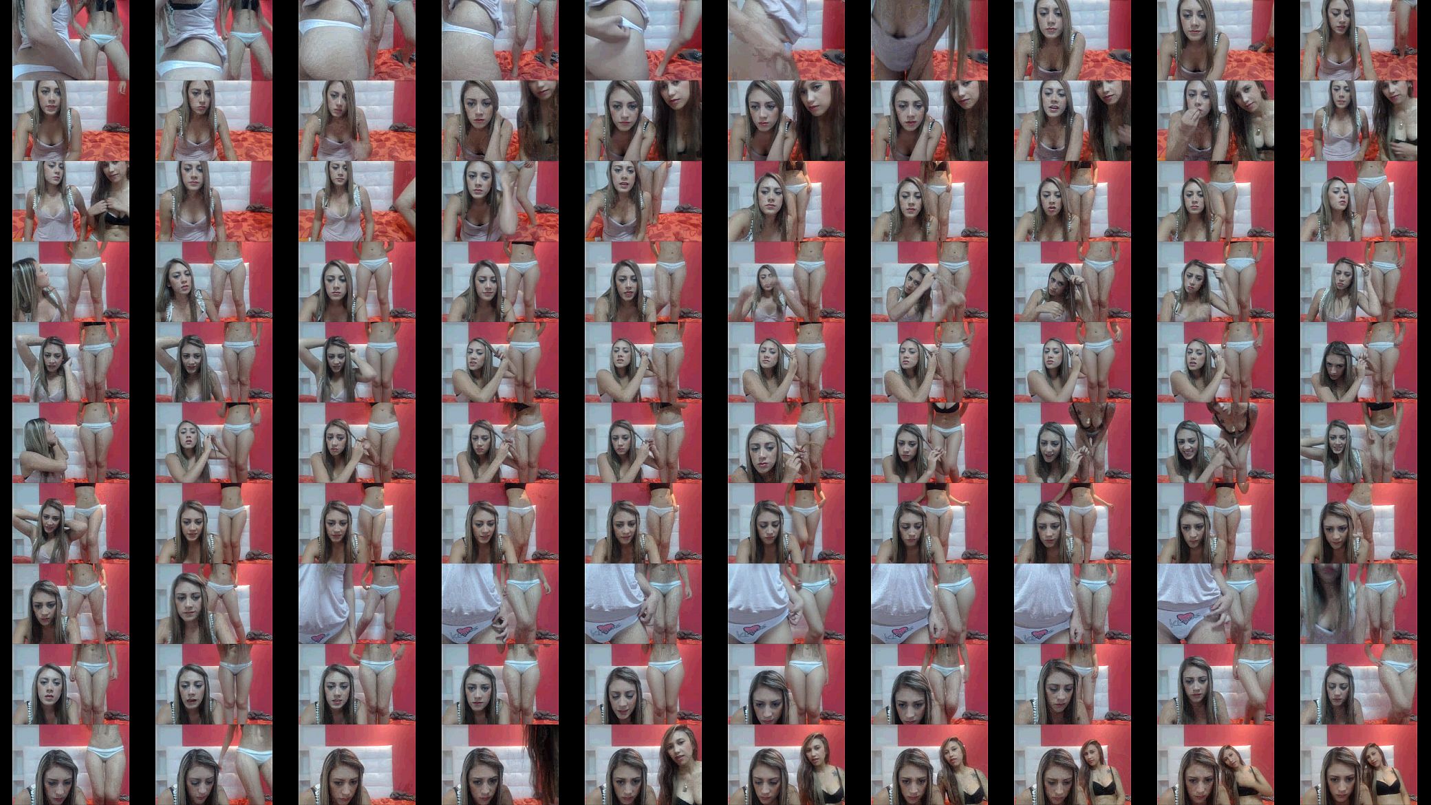 Two 19yo girls showing their sexy bodies on webcam 预览图
