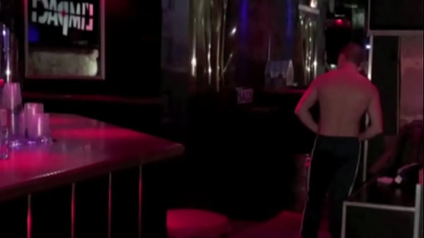 606 sexy barman with big bulge in boxer o to fuck a client