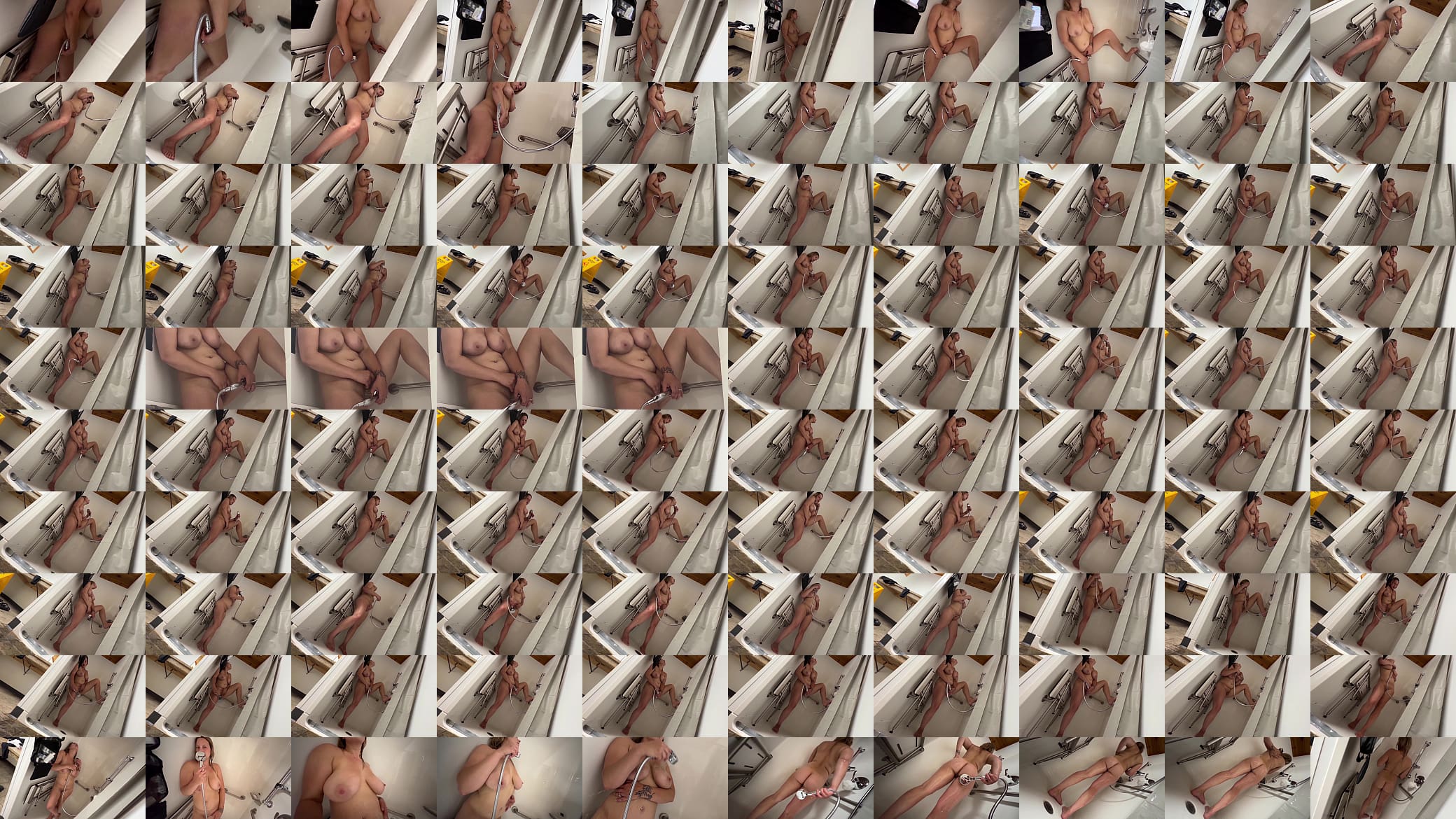 Caught in a Public Shower Masturbating to Orgasm 预览图