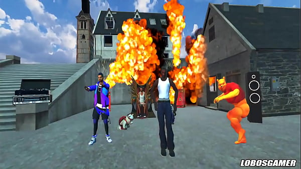 BEAR PUFI BOLADAO BLINDAO DANCING TO THE SOUND OF CIDICLEI ON THE MAP OF LABARETAS IN FLAMES FOR FREE PROMOTION