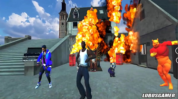 URSINHO PUFI BOLADAO BLINDAO DANCANDO AO SOM D CIDICLEI NO MAPA DO LABARETAS EM CHAMAS EM PROMOCAO GRATUITA