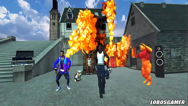 BEAR PUFI BOLADAO BLINDAO DANCING TO THE SOUND OF CIDICLEI ON THE MAP OF LABARETAS IN FLAMES FOR FREE PROMOTION