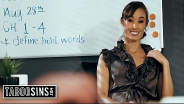 Stud Seduced to Impregnate His Asian Teacher in the Classroom
