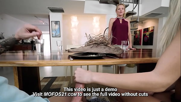 Step Sister Under The Table - MOFOS21