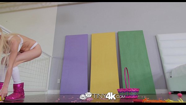 Tiny4K - Little Piper Perri and Preston are having easter sex like rabbits
