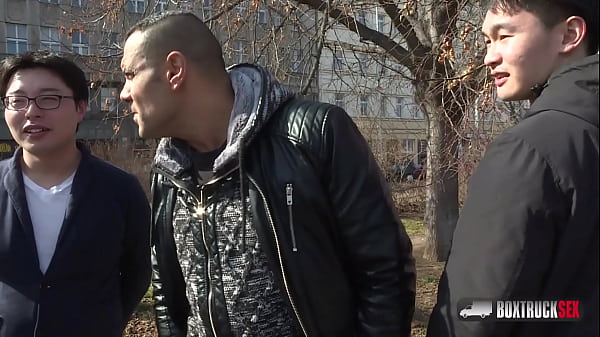 Beautiful Rebeca Sharon gets a cumshot on her big ass in the public