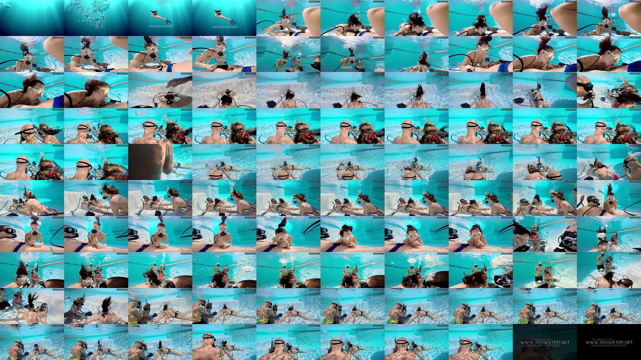 Eva Sasalka and Jason being watched underwater while fucking 预览图