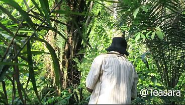 African outdoor bush fuck orgasm