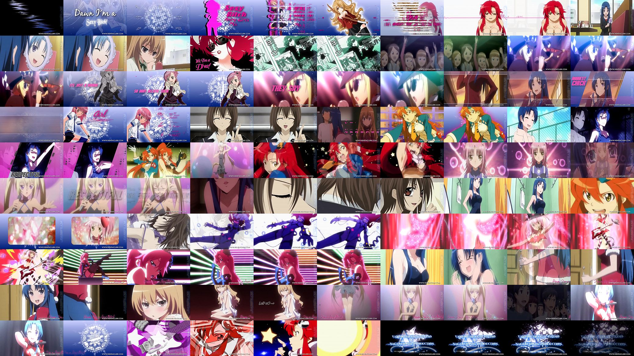 hentai NP  VHS Anime Girls Sexy Bitch For 200 Subs anime girls 预览图