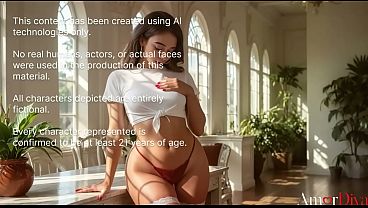 I made this horny Colombian girl rub her dripping slit against my stomach before roughly fucking her on the floor [AI]