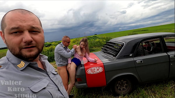 Alice Murkovski and Two Best "Anal Slut" Sheriff - Hard Anal Sex   Combo