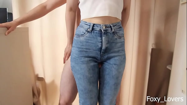 Download Video - You Can Rub and Cum On My Jeans&comma; But Not Penetrate &excl; Dry Humping - Petite Stepsister
