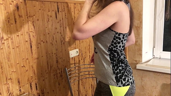 I Paid The Courier With My Tight Pussy And Blow...