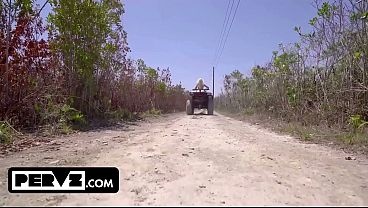 Muddy Hotties Aria Banks And Jessica Marie Get Dirty On ATVs With Nicky