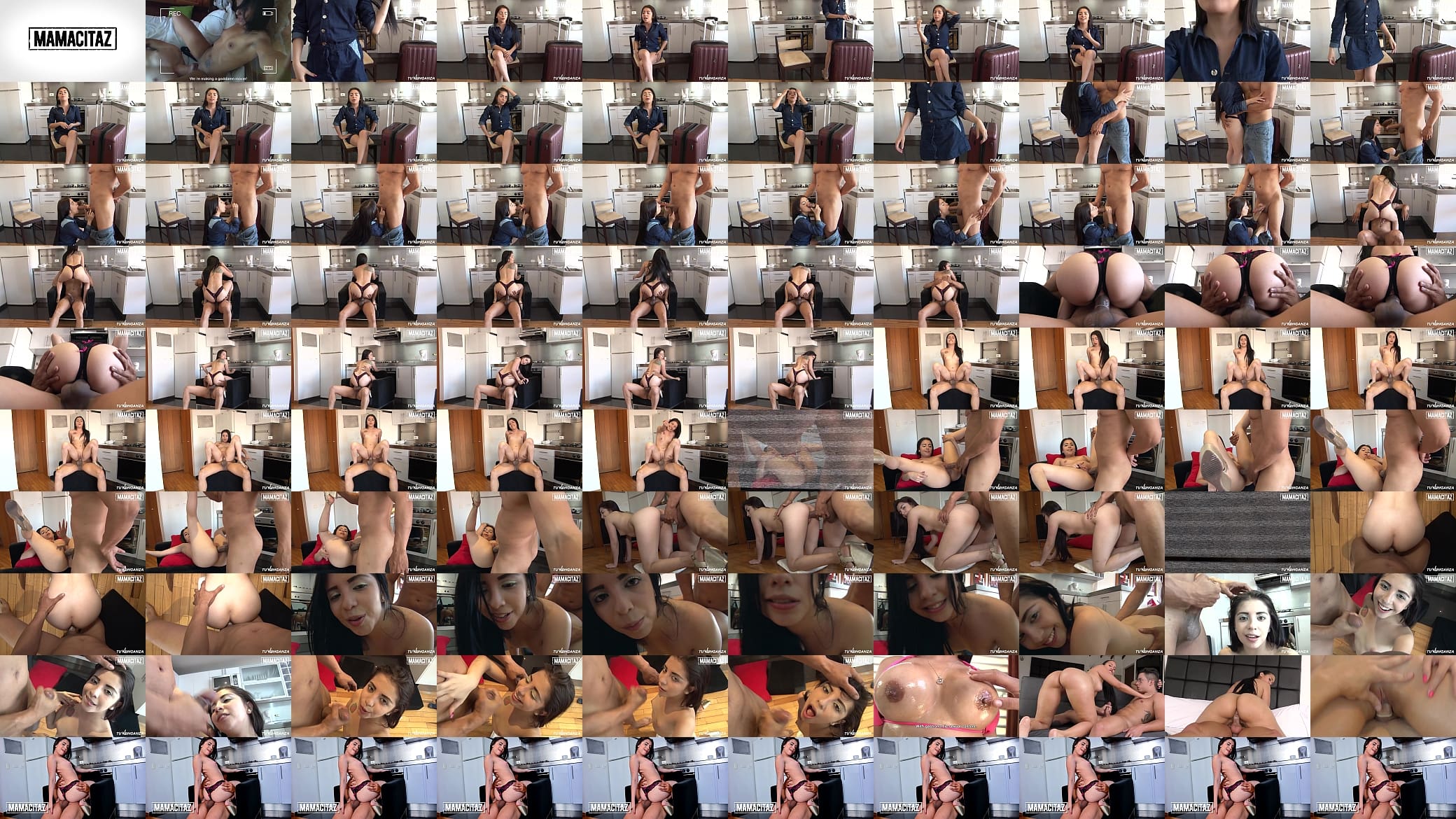 MAMACITAZ - (Nicole Medallo, Charles Gomez) - Big Ass Latina Babe Records Sextape With Another Man Before Moving Out Of Her Ex&#039;s House 预览图