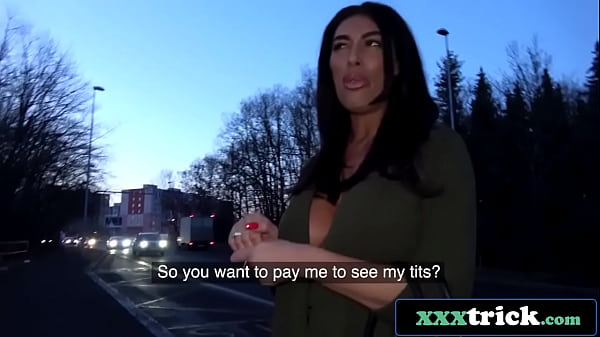 Download Video - Busty British Tourist Deepthroats Big Cock In Public For Cash