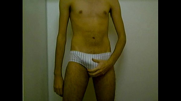 Young in shower