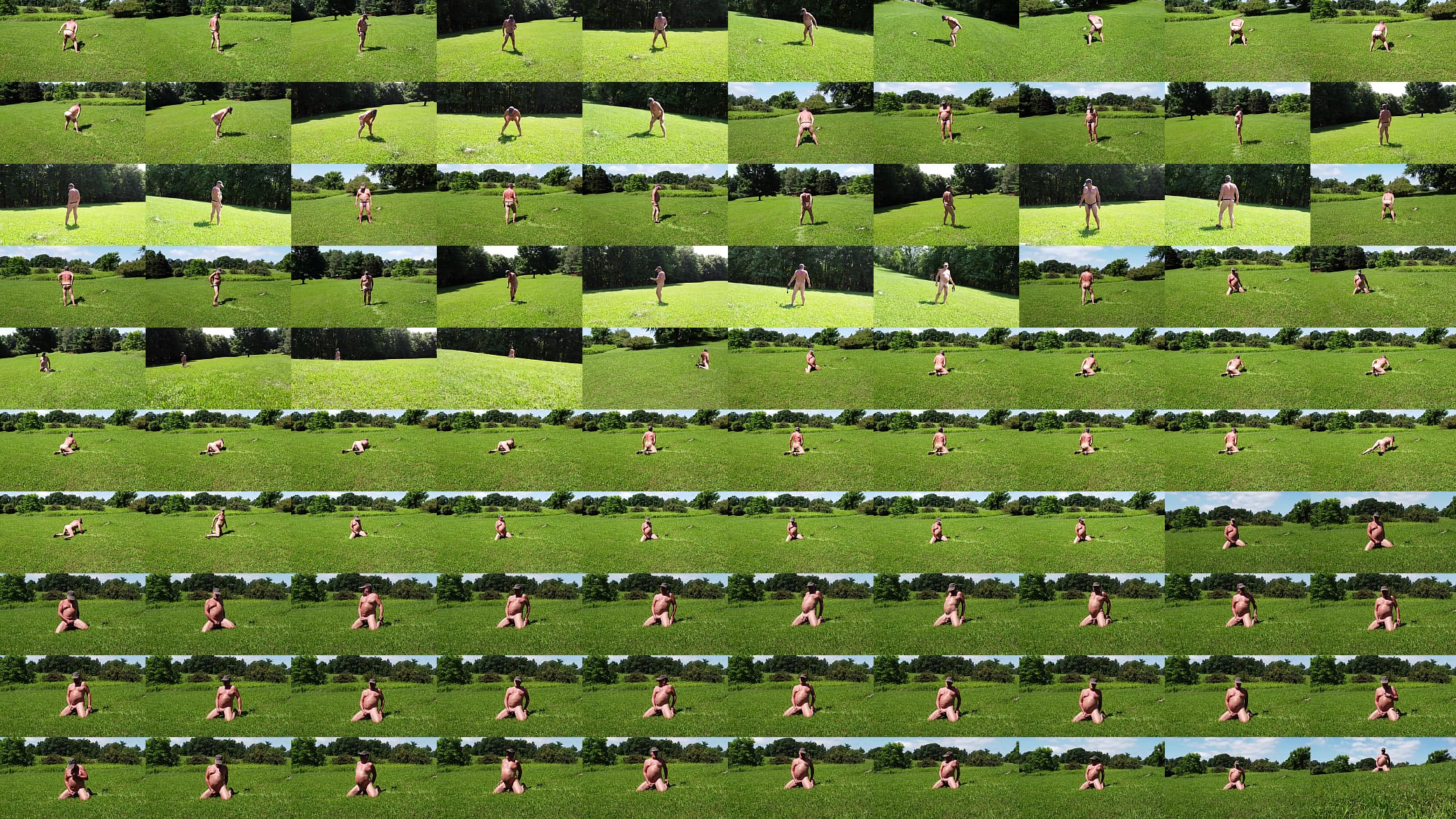 Drone catches grandpa out in field 预览图