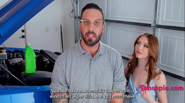 Mechanic step Daddy Teaches Me How To Check The Dipstick