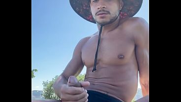 Essa gozada ao ar livre