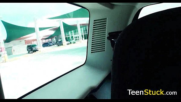 girl masturbating in car