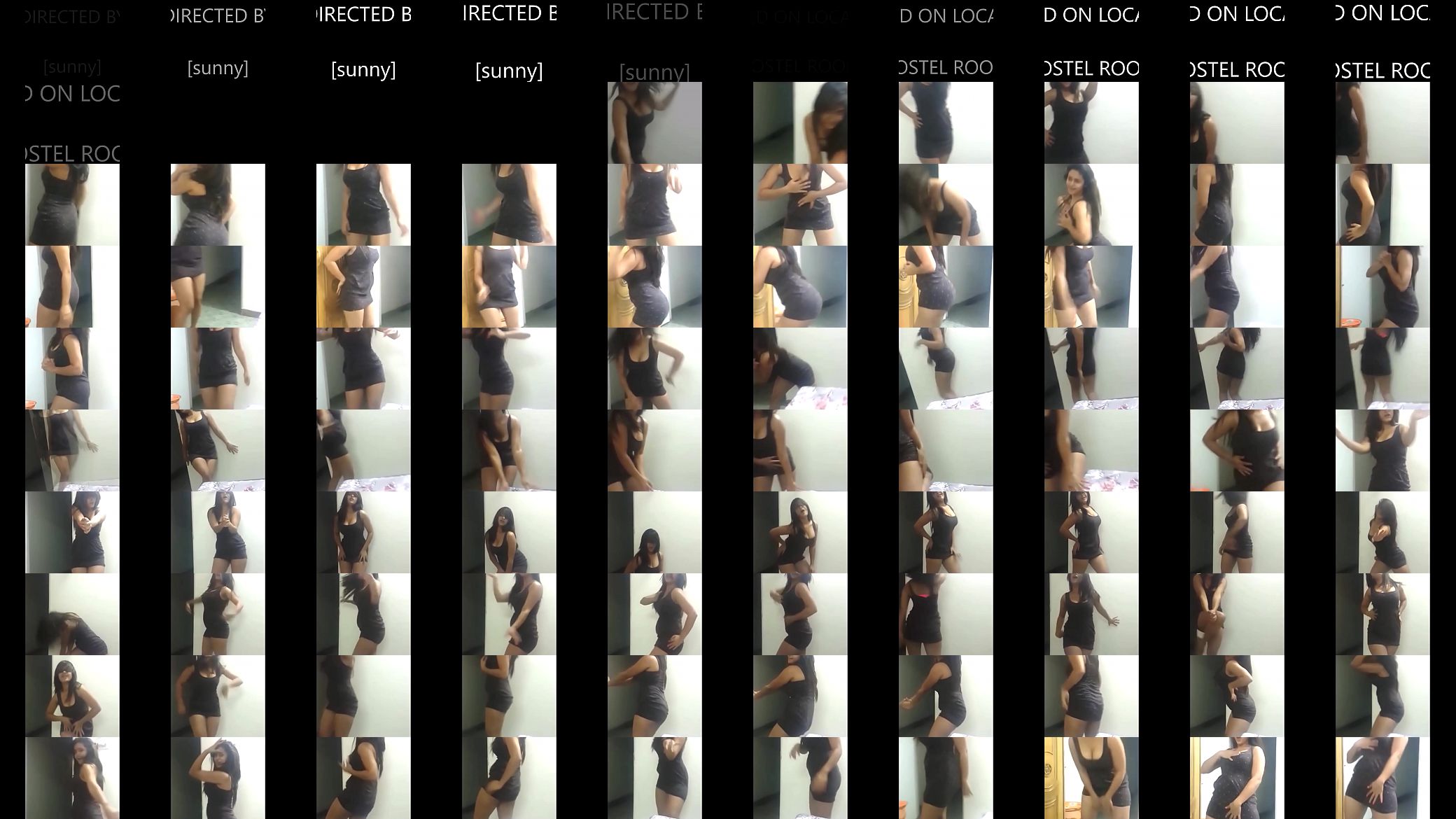 hostel girl sexy dance in her room with huge boobs showing 预览图