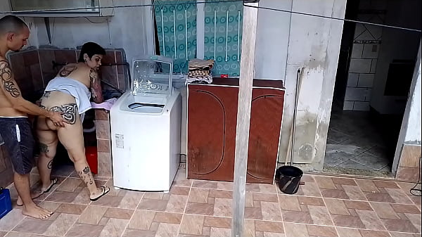 The new maid loves to give it to her boss