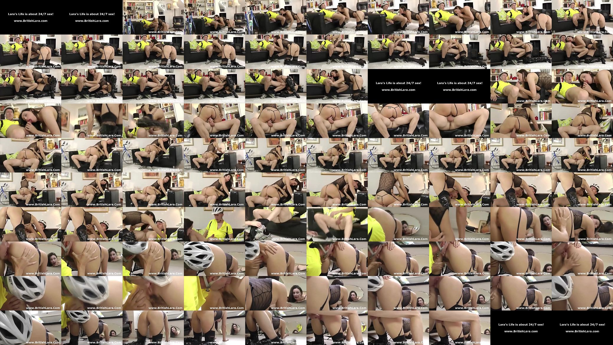 Elegant British milf in stockings fucks amateur 预览图