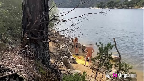 Picking up naked dudes: Naked lakeside fun with Jade!
