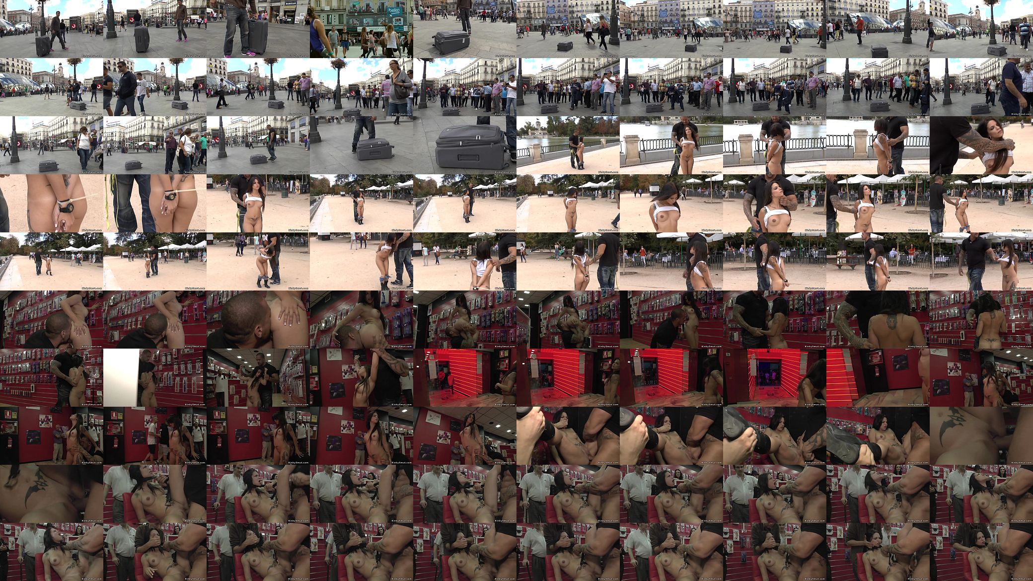 Petite Spanish slut public d. 预览图