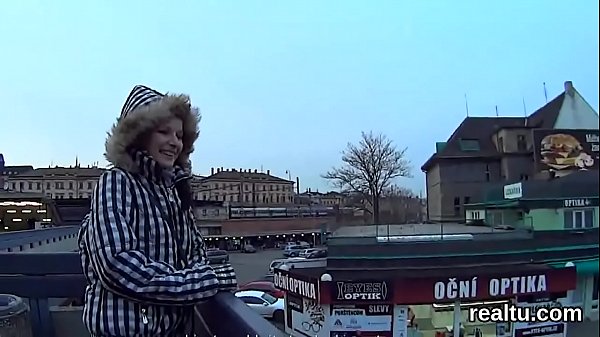 Charming czech sweetie was tempted in the super...