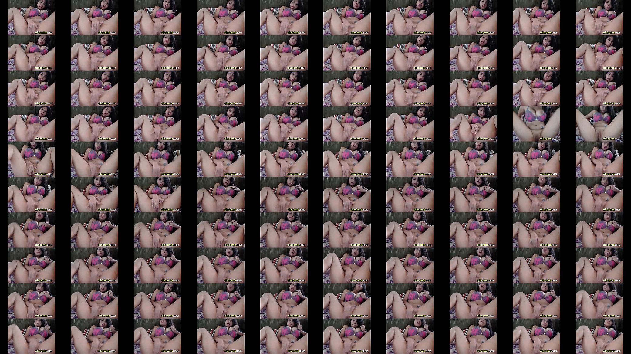 Milf asian squirt and masturbate on webcam 预览图