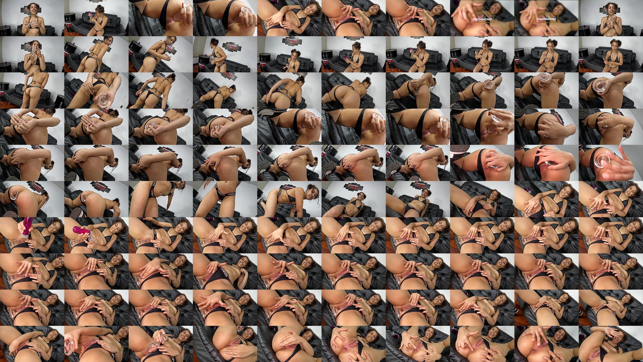 Alice Drummond usando plug anal gigante 预览图
